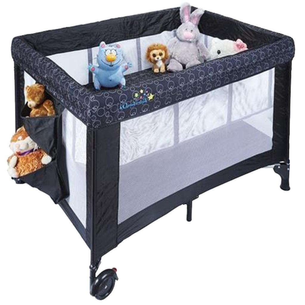 Дитячий манеж WonderKids Voyager Графітовий (WK21-H27-005) - зображення 2