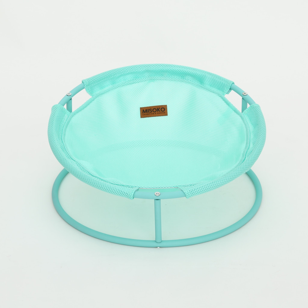 Лежак для тварин MISOKO&CO Pet bed round 45x45x22 см mint (HOOP31831) - зображення 1