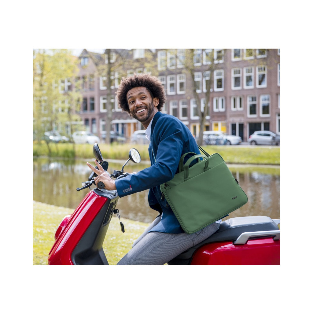Сумка для ноутбука Trust 16" BOLOGNA ECO GREEN (24450) - зображення 3