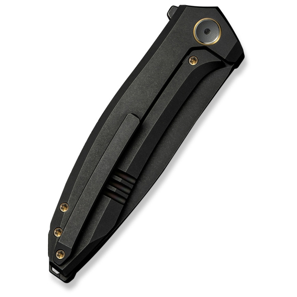 Ніж Weknife Acuminal, Black Titanium, Darkwash (WE23070-1) - зображення 7