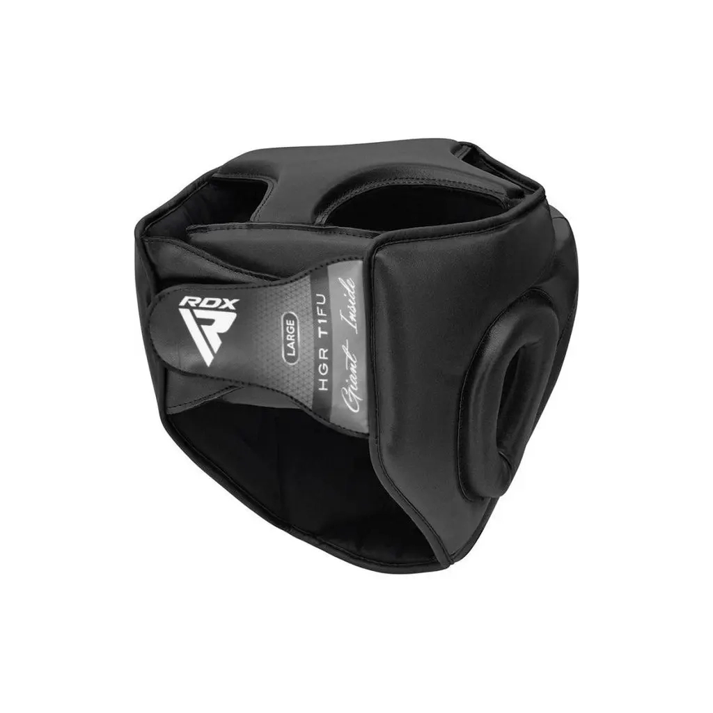 Боксерський шолом RDX T1 Grill Full Black L (HGR-T1FB-L) - зображення 5