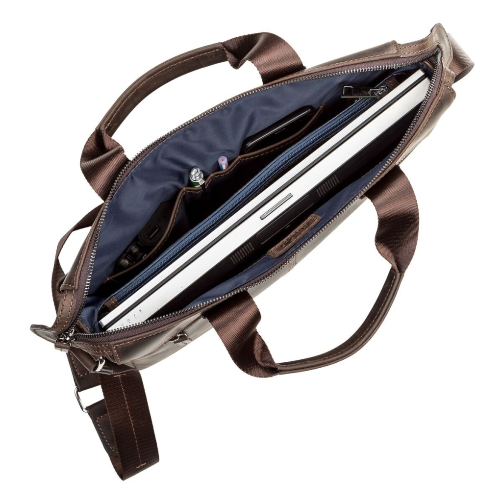 Сумка Shvigel Шкіряна Коричнева (11108) - зображення 6