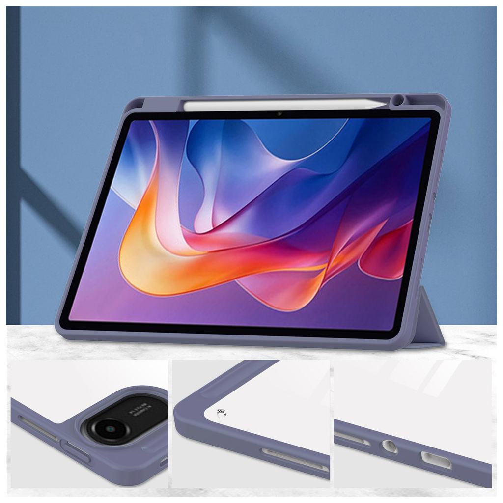 Чохол до планшета BeCover Soft Edge TPU Xiaomi Redmi Pad 2 11.0" Purple (713663) - зображення 7