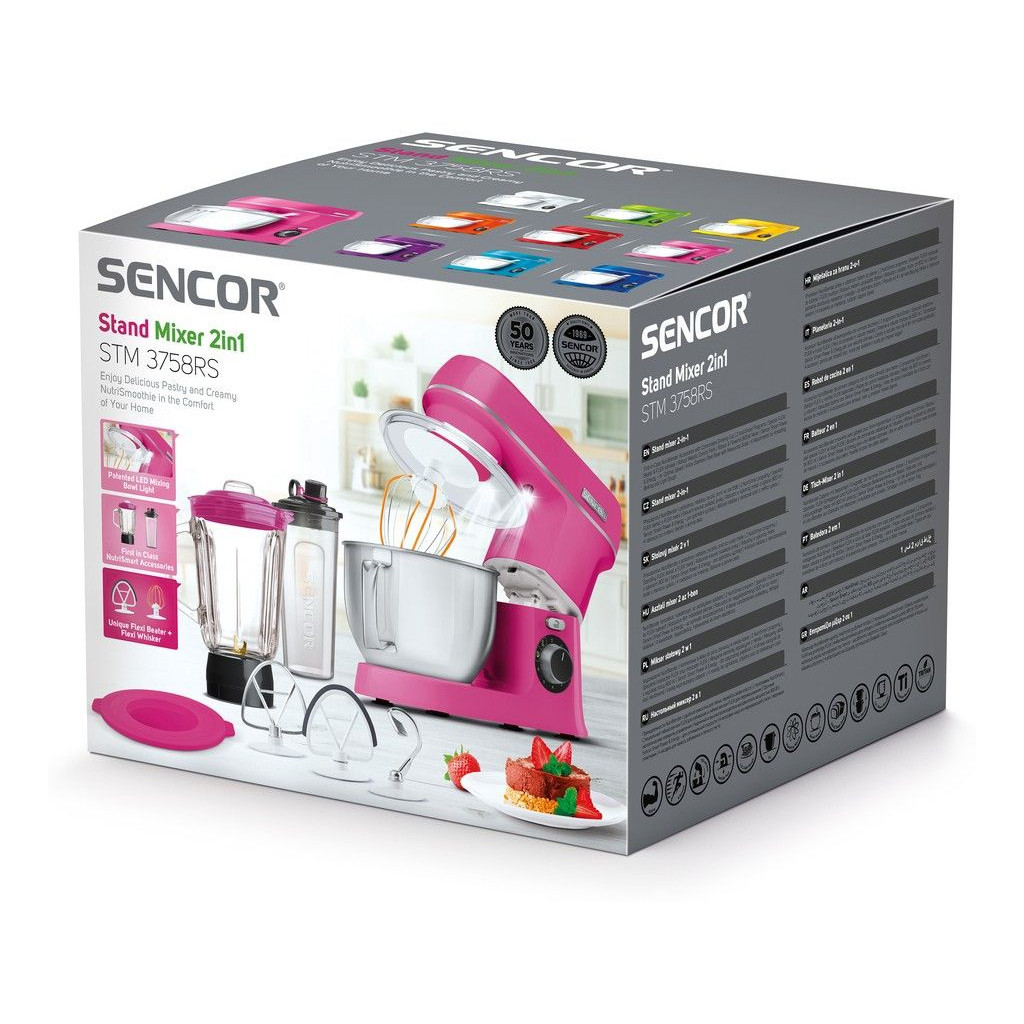 Кухонний комбайн Sencor STM 3758 RS - зображення 13