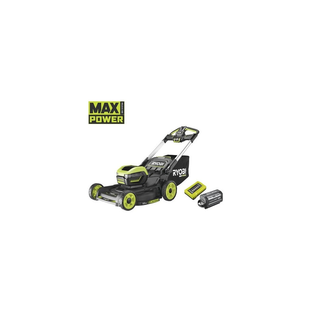 Газонокосарка Ryobi RY36LMXSP53A-160 самохідна, 36В MAX POWER, 1х6Аг, дека 53см, 70л (5133005802) - зображення 2