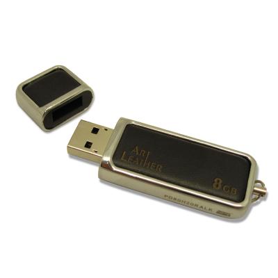 USB флеш накопичувач Goodram 8GB USB 2.0 Art Leather (PD8GH2GRALKR9) - зображення 2