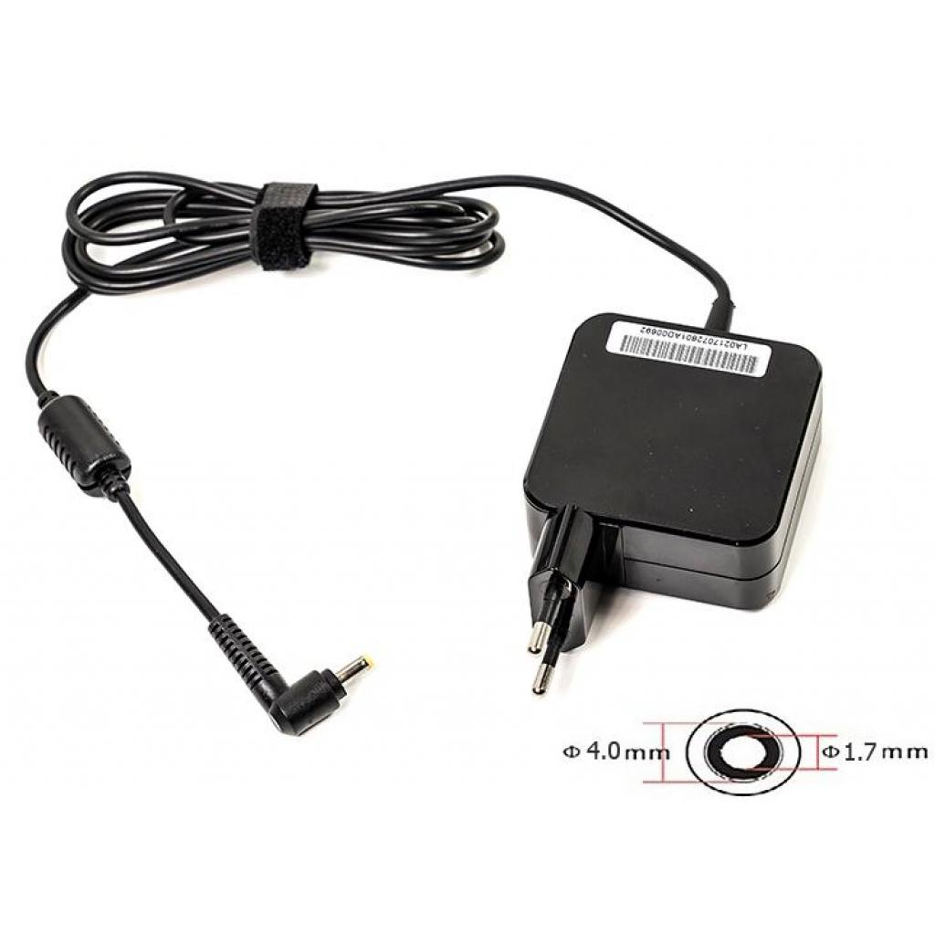 Блок живлення до ноутбуку PowerPlant IBM/LENOVO 220V, 20V 45W 2.25A (4.0*1.7) wall mount (WM-IB45H4017) - зображення 1