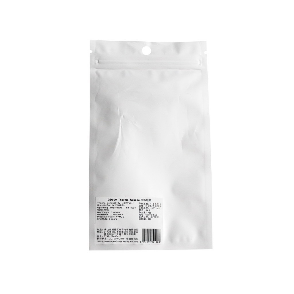 Термопаста GD GD900 3г (GD900-BA3) - зображення 10