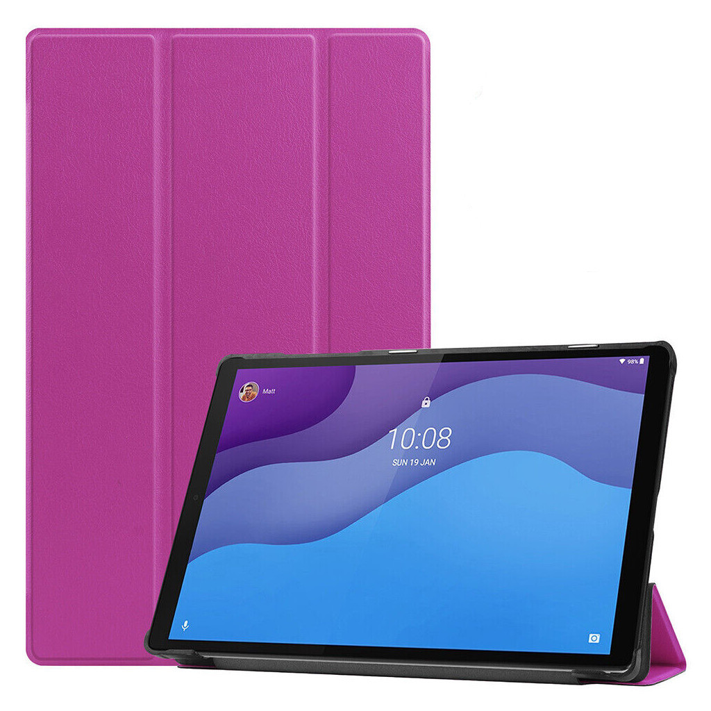 Чохол до планшета BeCover Smart Case Samsung Tab S9 Plus (SM-X810/SM-X816)/S9 FE Plus (SM-X610/SM-X616) 12.4" Purple (710373) - зображення 2