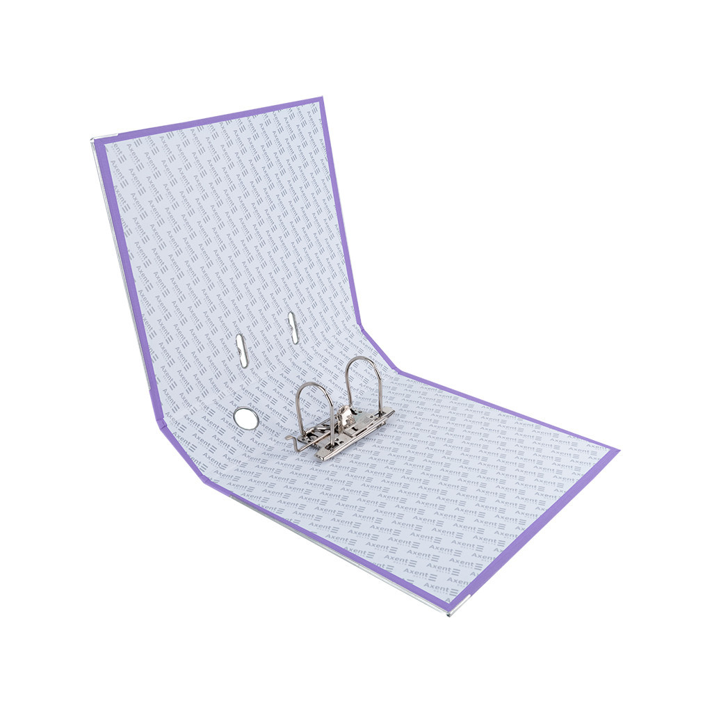 Папка - реєстратор Axent Pastelini А4+ одностороння 7.5 cм Бузкова (D1714-36C) - зображення 2