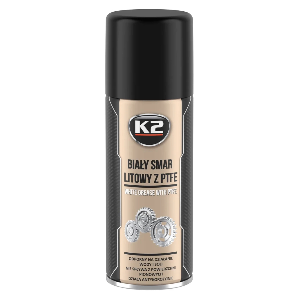 Мастило автомобільне K2 PRO White PTFE 400 мл (W121) - зображення 1