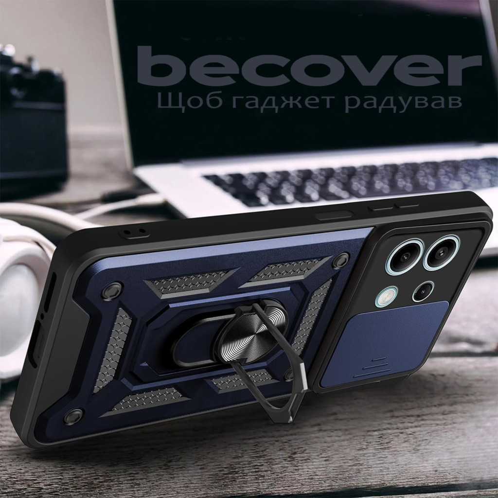 Чохол до мобільного телефона BeCover Military Xiaomi Redmi Note 13 5G Blue (711031) - зображення 2