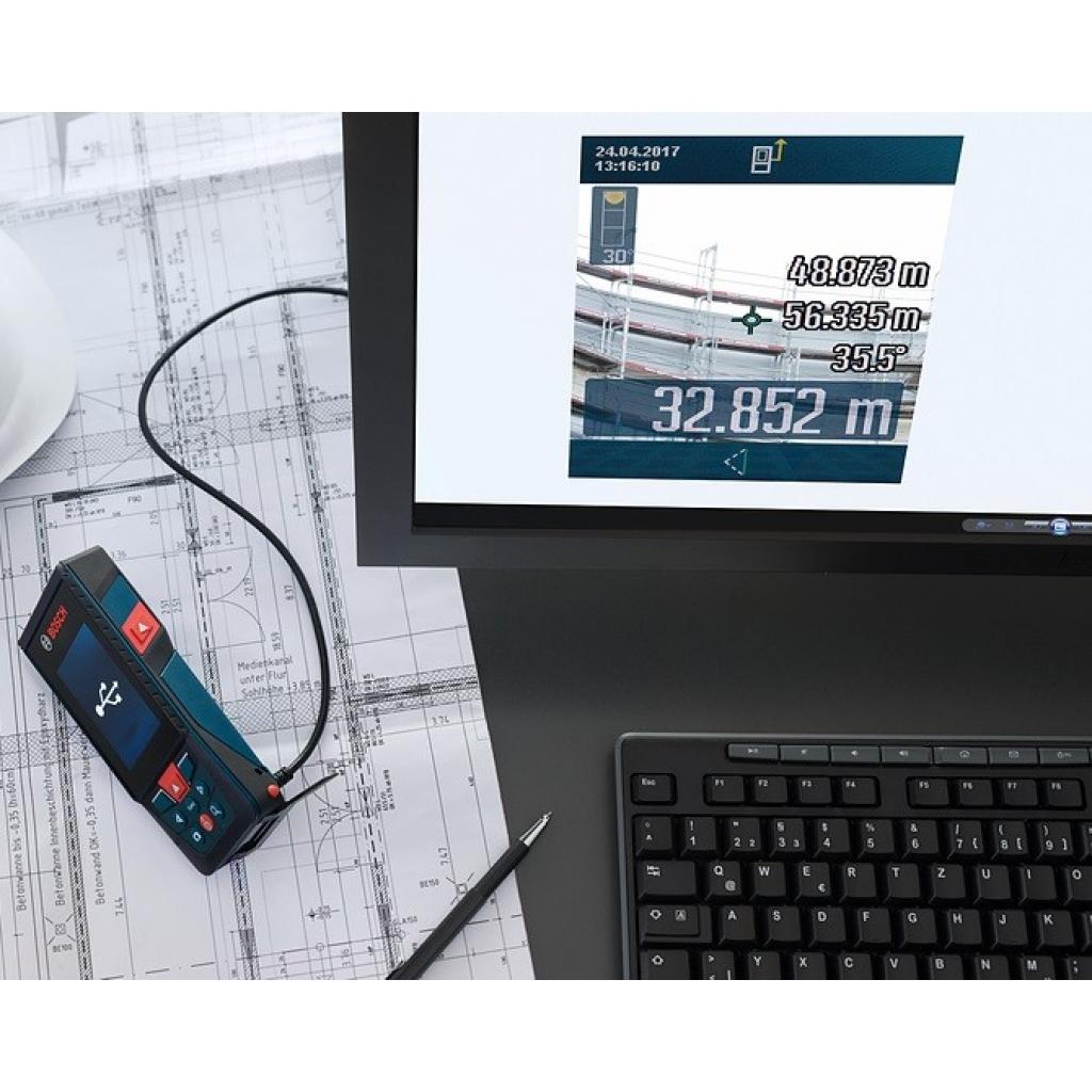 Далекомір Bosch GLM 120C + штатив BT 150, 0.08-120м, Bluetooth (0.601.072.F01) - изображение 7