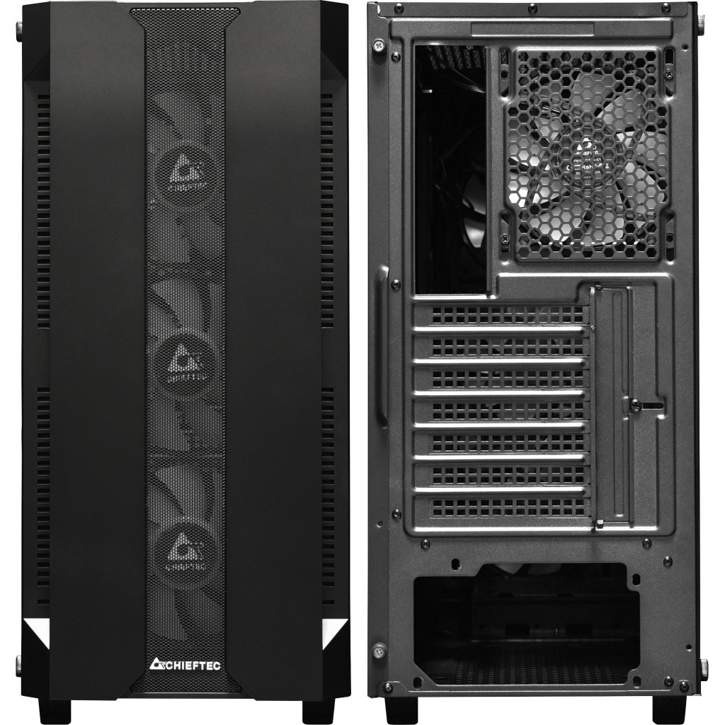 Корпус Chieftec Gaming Hunter Tempered Glass Edition (GS-01B-OP) - зображення 9