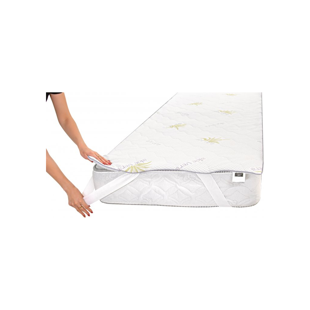 Наматрацник MirSon №1050 Alberto Тенцель (Modal) Seasons Aloe Vera 100х200 см (2200001508750) - зображення 7