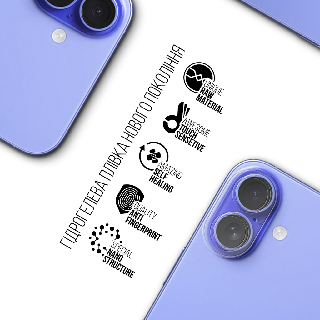 Плівка захисна Armorstandart for Camera Apple iPhone 16 6pcs (ARM79597) - зображення 2