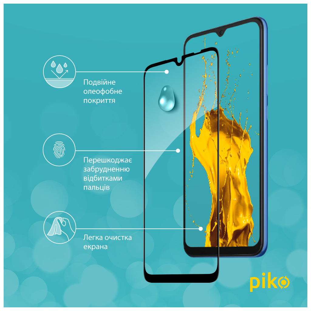 Скло захисне Piko Full Glue Xiaomi Redmi 10A (1283126537820) - зображення 5