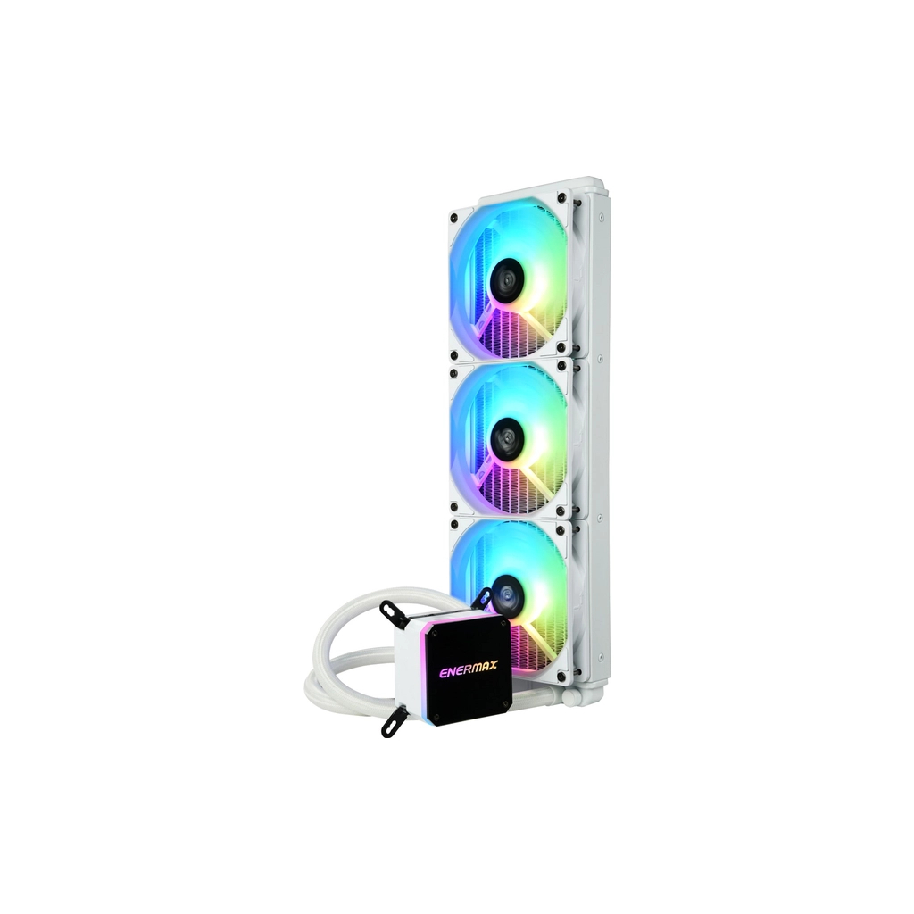 Система рідинного охолодження Enermax Liqmax III 360 White ARGB (ELC-LMT360-W-ARGB) - изображение 5