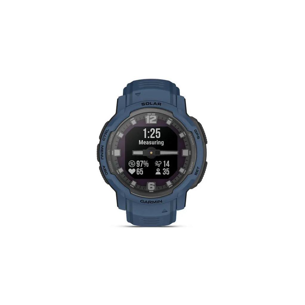 Смарт-годинник Garmin Instinct Crossover Solar, Tidal Blue, GPS (010-02730-02) - зображення 9
