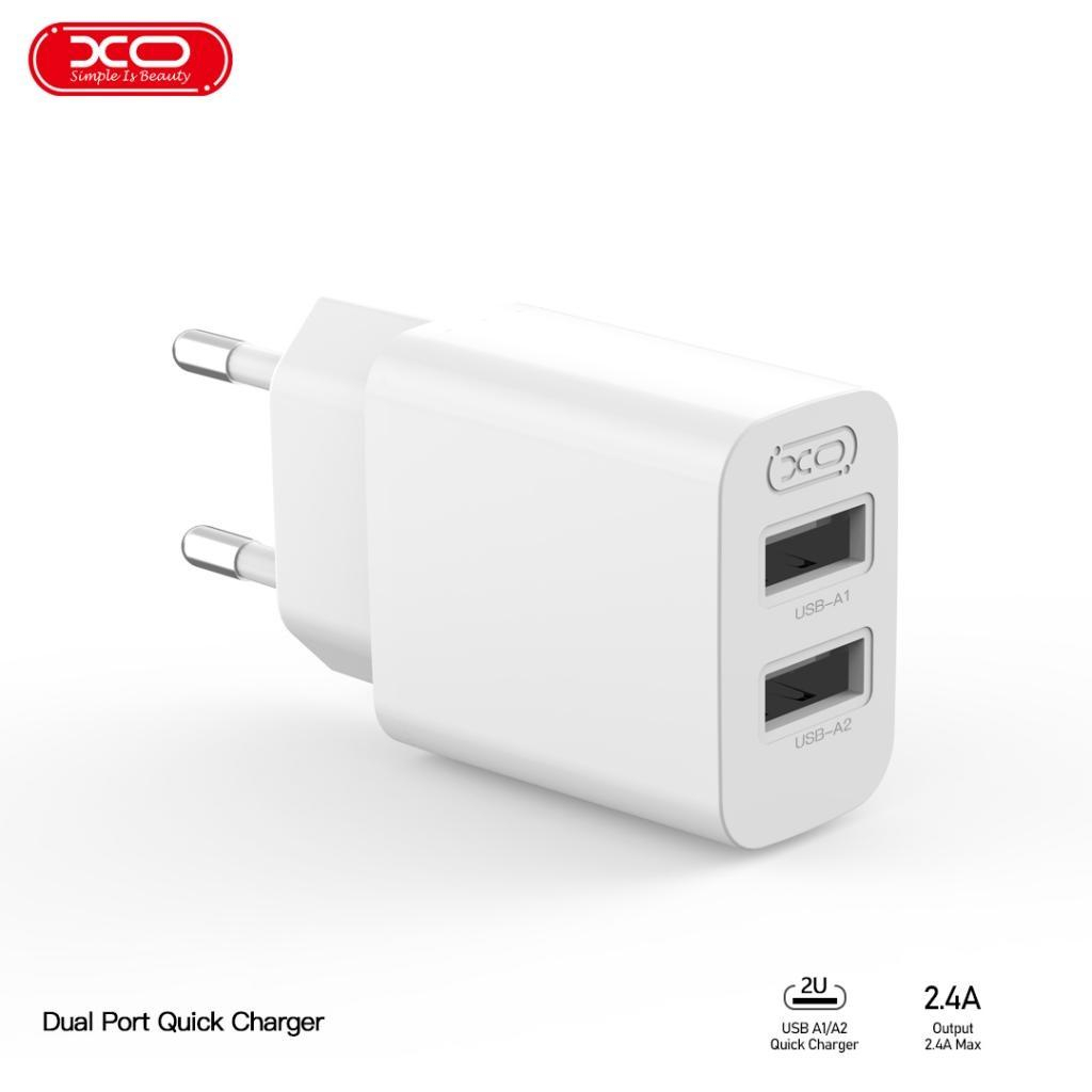 Зарядний пристрій XO 2xUSB QC3.0 (XO-QC09) - зображення 5