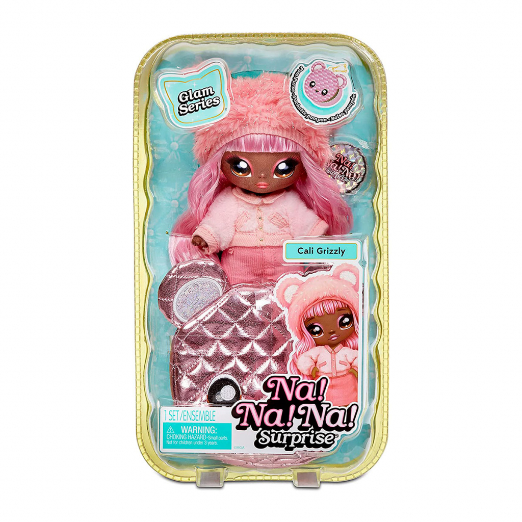 Лялька Na! Na! Na! Surprise Glam з лялькою Кейлі Гризлі (575351) - зображення 3