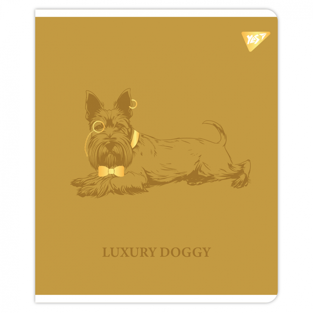 Зошит Yes Luxure doggy 24 аркушів лінія (767545) - зображення 4