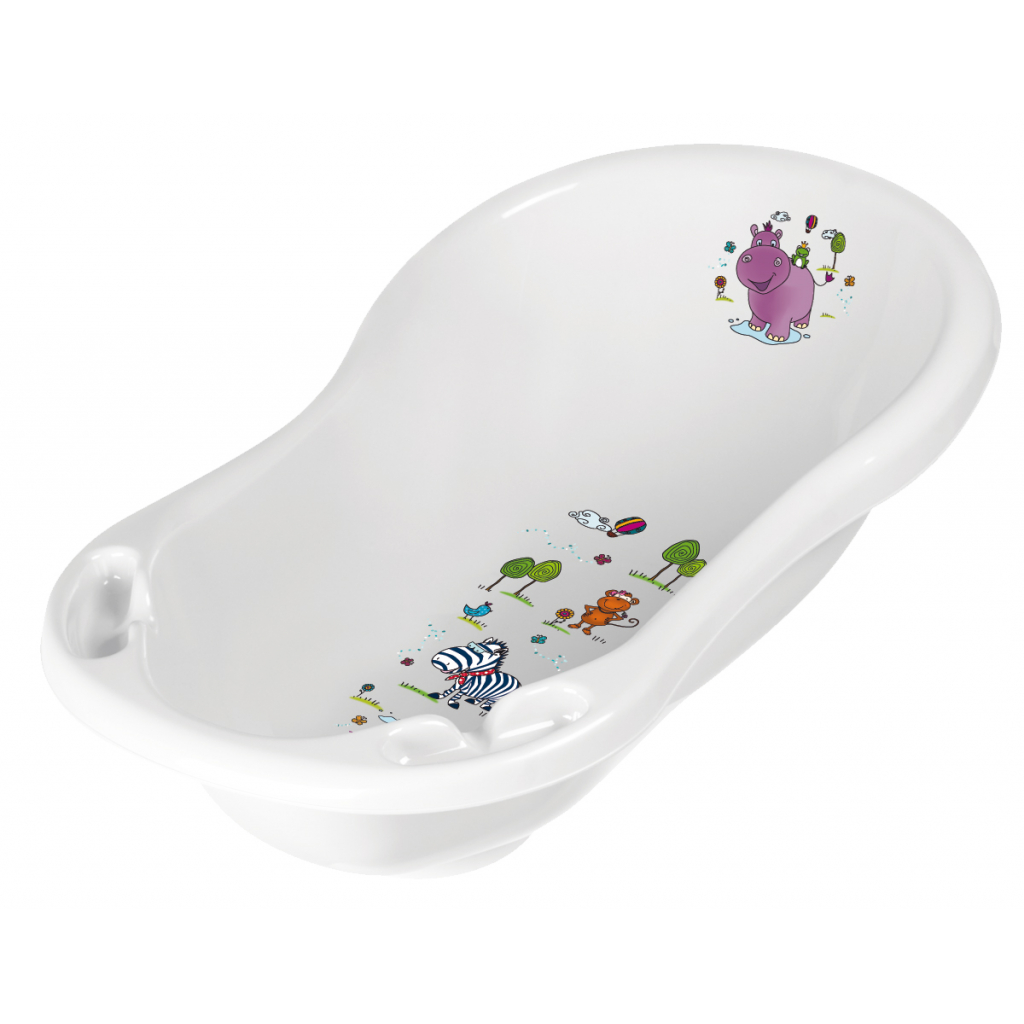 Ванночка Keeeper Hippo 84 см білa (18436100012NN) - зображення 1