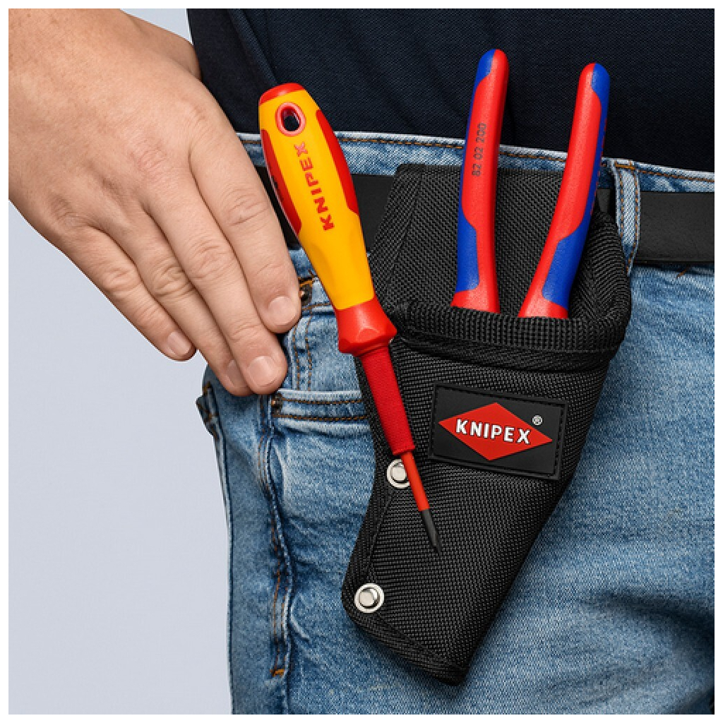 Сумка для інструмента KNIPEX поясна для 2-х інструмантів (00 19 75 LE) - зображення 5