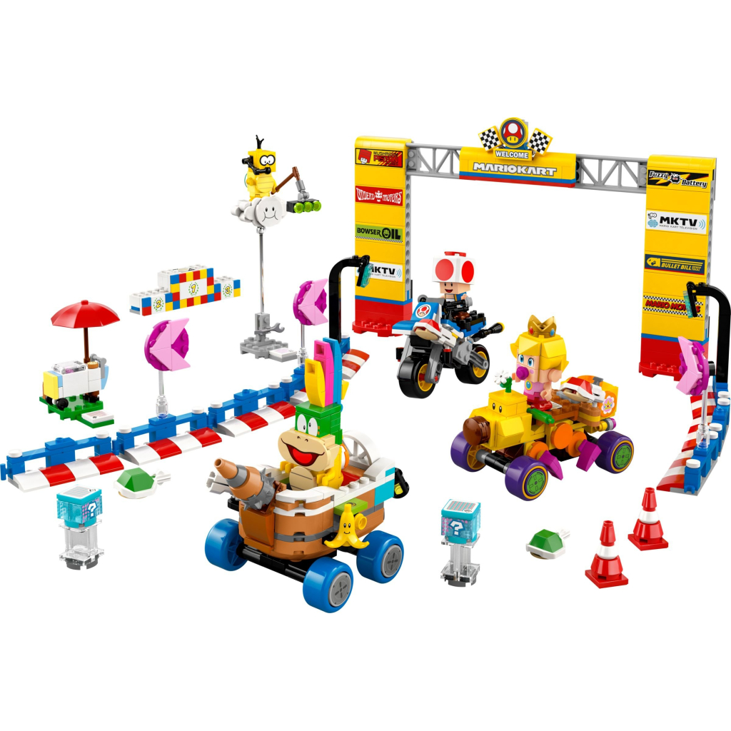 Конструктор LEGO Super Mario Mario Kart – Baby Peach & Grand Prix. Набір (72036) - зображення 2