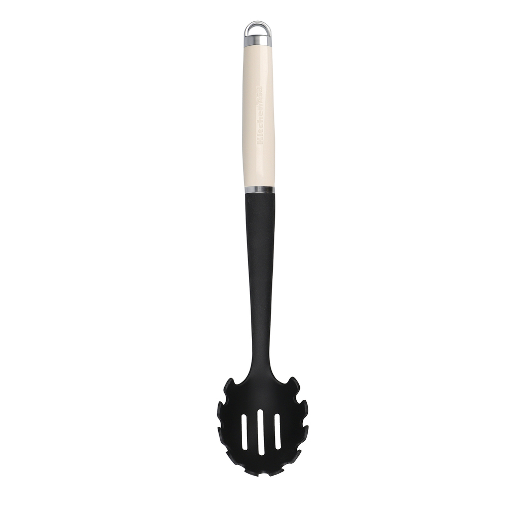 Ложка кухарська KitchenAid Coreline для спагеті, 35 см, кремова (KAG005OHACE) - зображення 1
