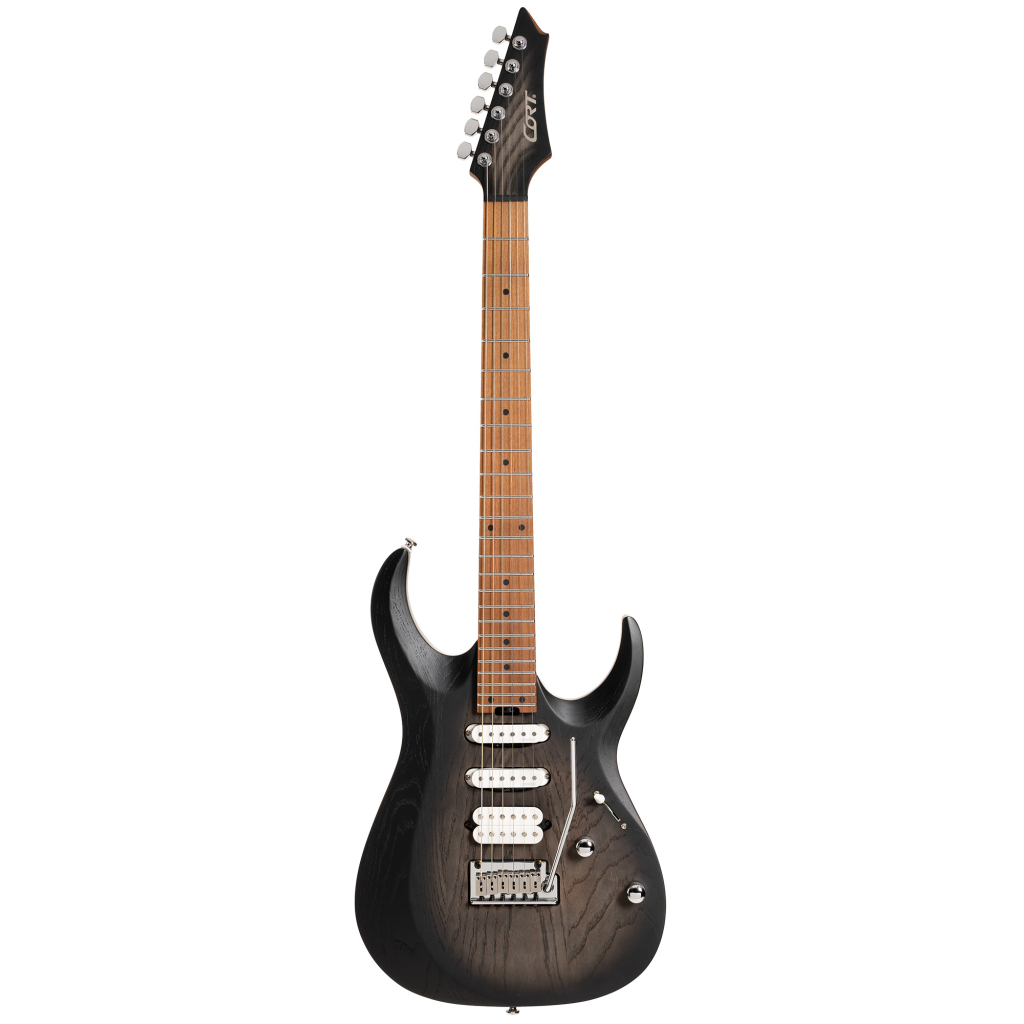 Електрогітара Cort X700 Triality (Open Pore Black Burst) - зображення 1