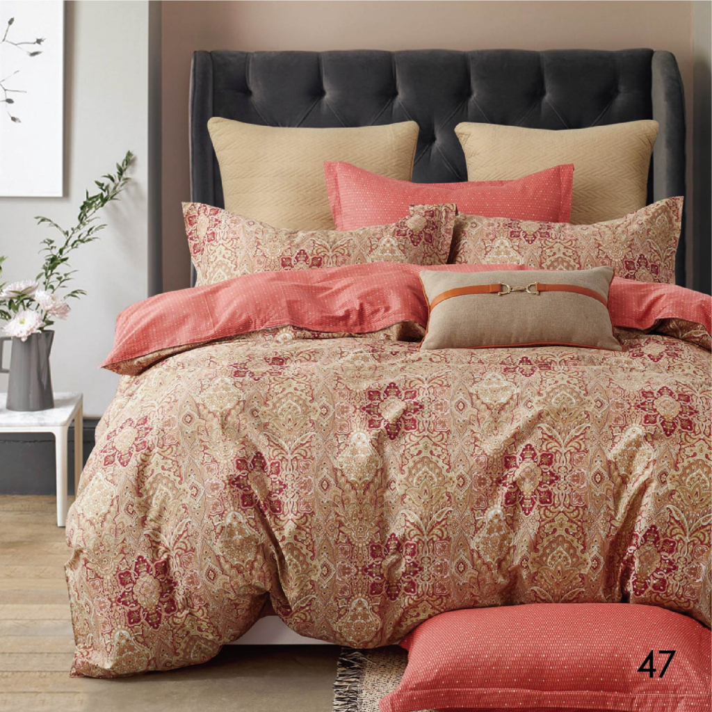 Постільна білизна Isleep двоспальна Сатин Twill 47 (47_dv_Isleep) - зображення 1