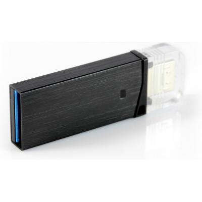 USB флеш накопичувач Goodram 32GB Twin Black USB 3.0 (PD32GH3GRTNKR9) - зображення 4