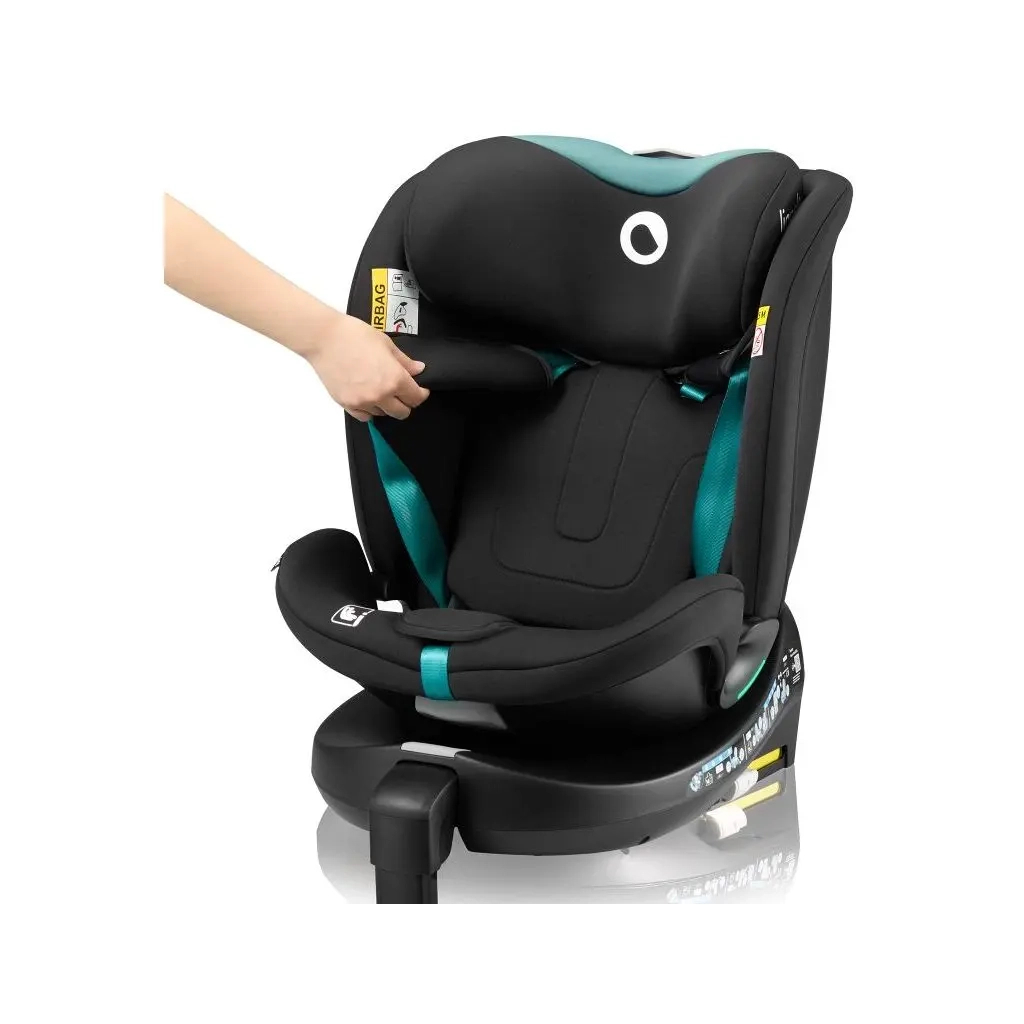 Автокрісло Lionelo Navy I-Size Black Turquoise (LO-NAVY I-SIZE BLACK TURQUOISE) - зображення 12