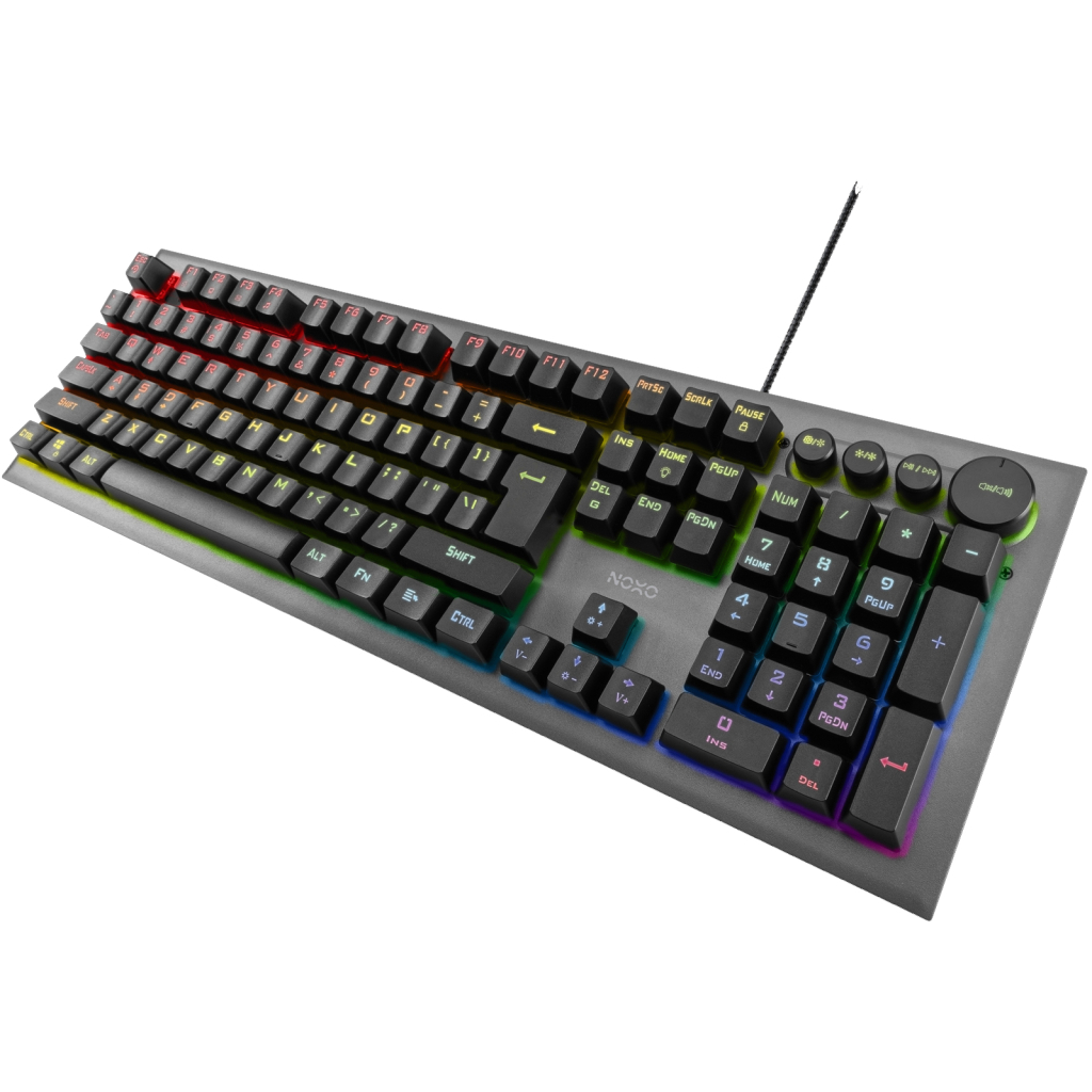 Клавіатура Noxo Conqueror Mechanical Blue Switches RU (4770070882023) - зображення 4