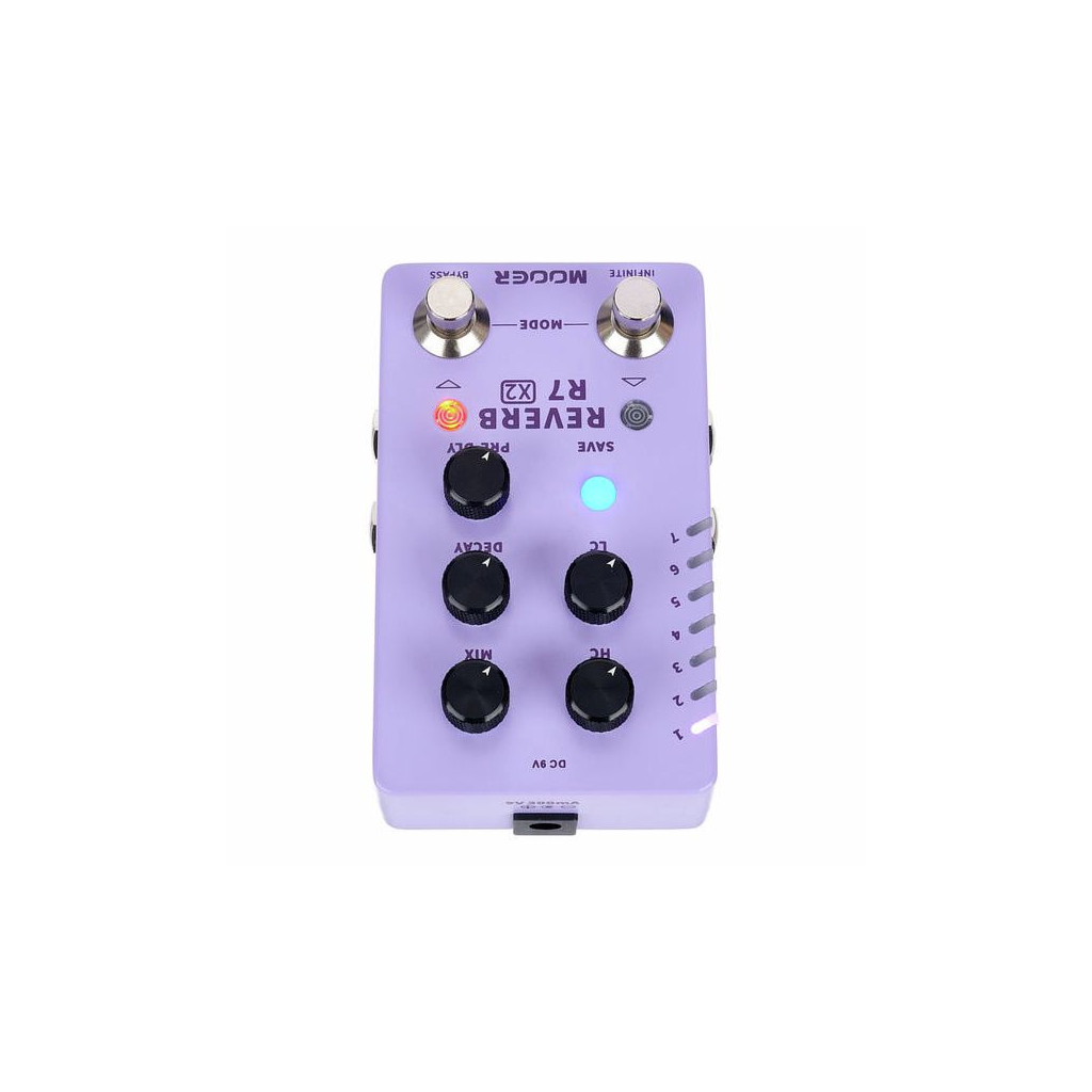 Педаль ефектів Mooer R7 X2 Reverb - зображення 9