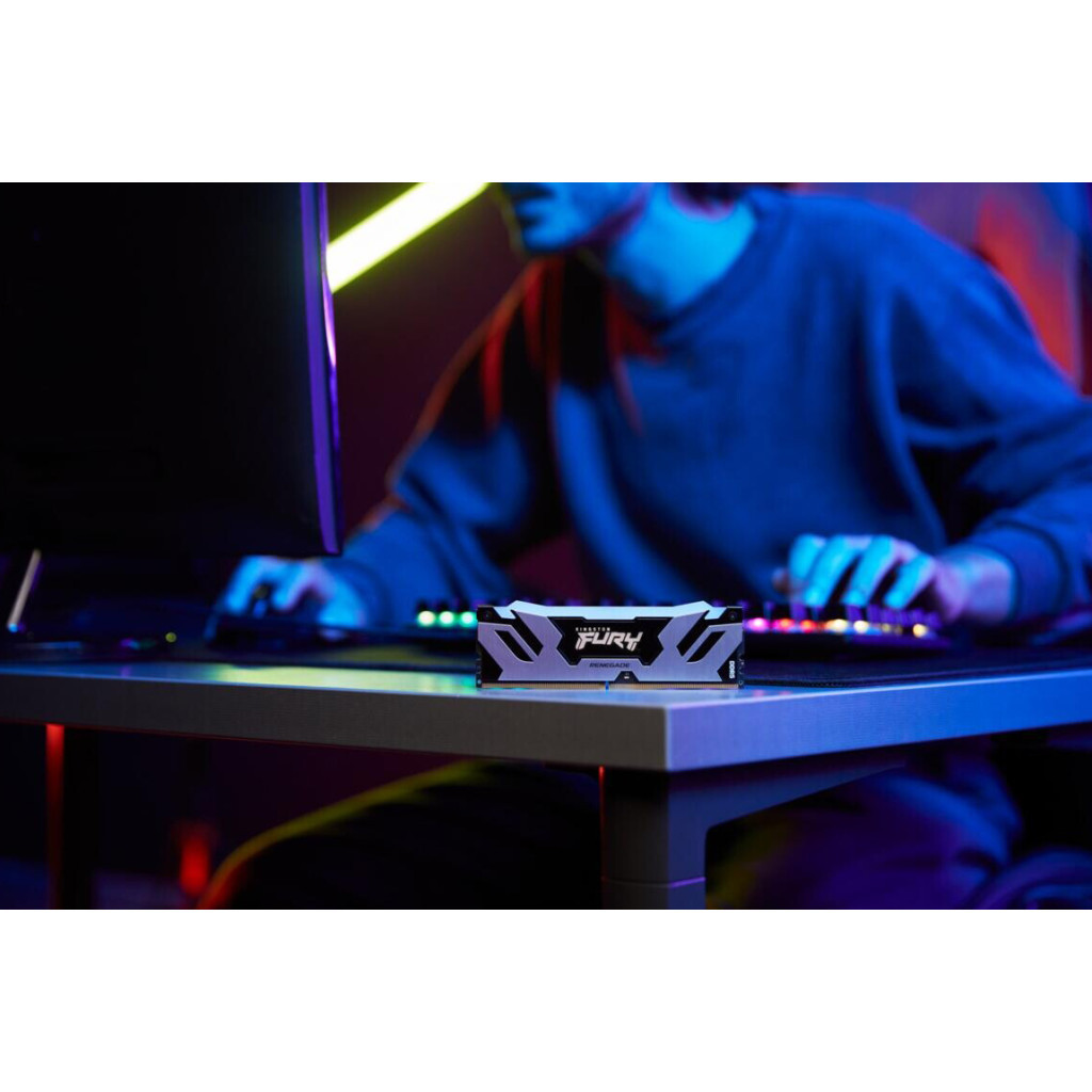 Модуль пам'яті для комп'ютера DDR5 48GB 6400 MHz Renegade Silver XMP Kingston Fury (ex.HyperX) (KF564C32RS-48) - изображение 11