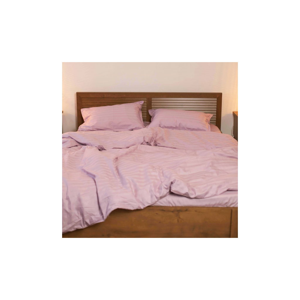 Постільна білизна Tiare 71 Сатин Страйп Кольоровий полуторний (71_Stripe_pl) - изображение 2