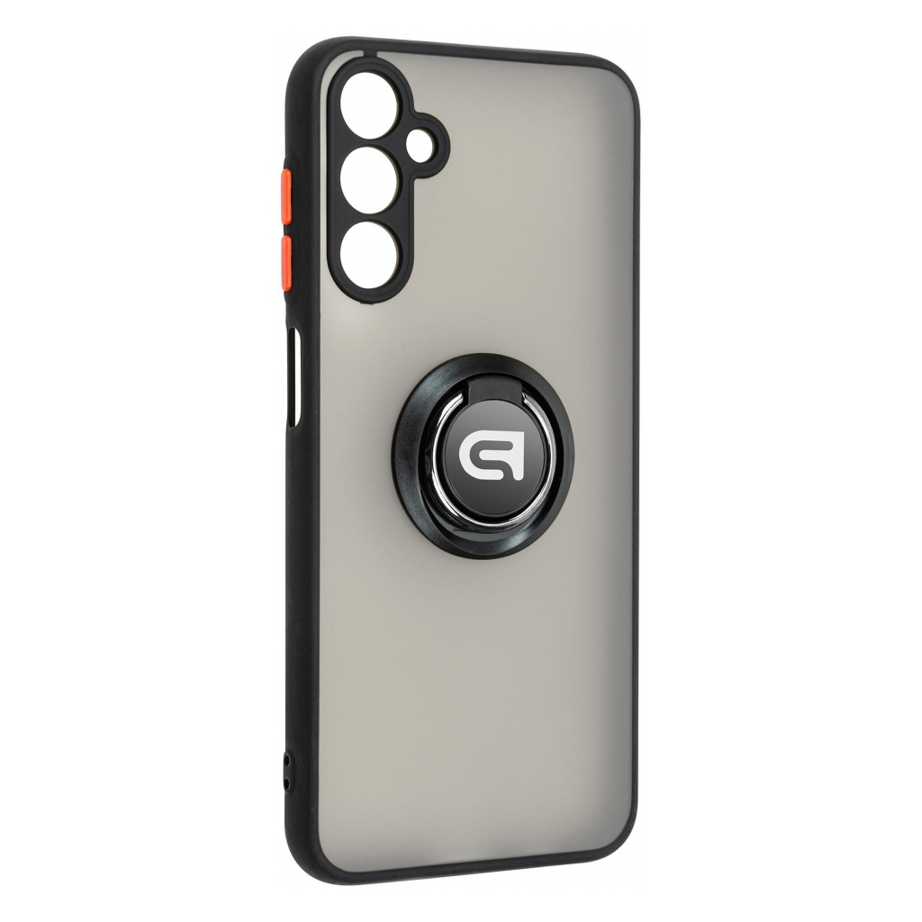 Чохол до мобільного телефона Armorstandart Frosted Matte Ring Samsung A24 4G (A245) Black (ARM68894) - зображення 1