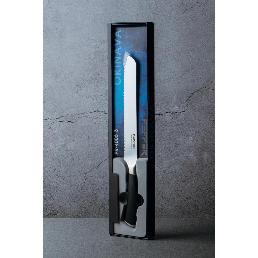 Кухонний ніж Pepper Okinawa для хлібу 20,3 см PR-4006-3 (111209) - зображення 2