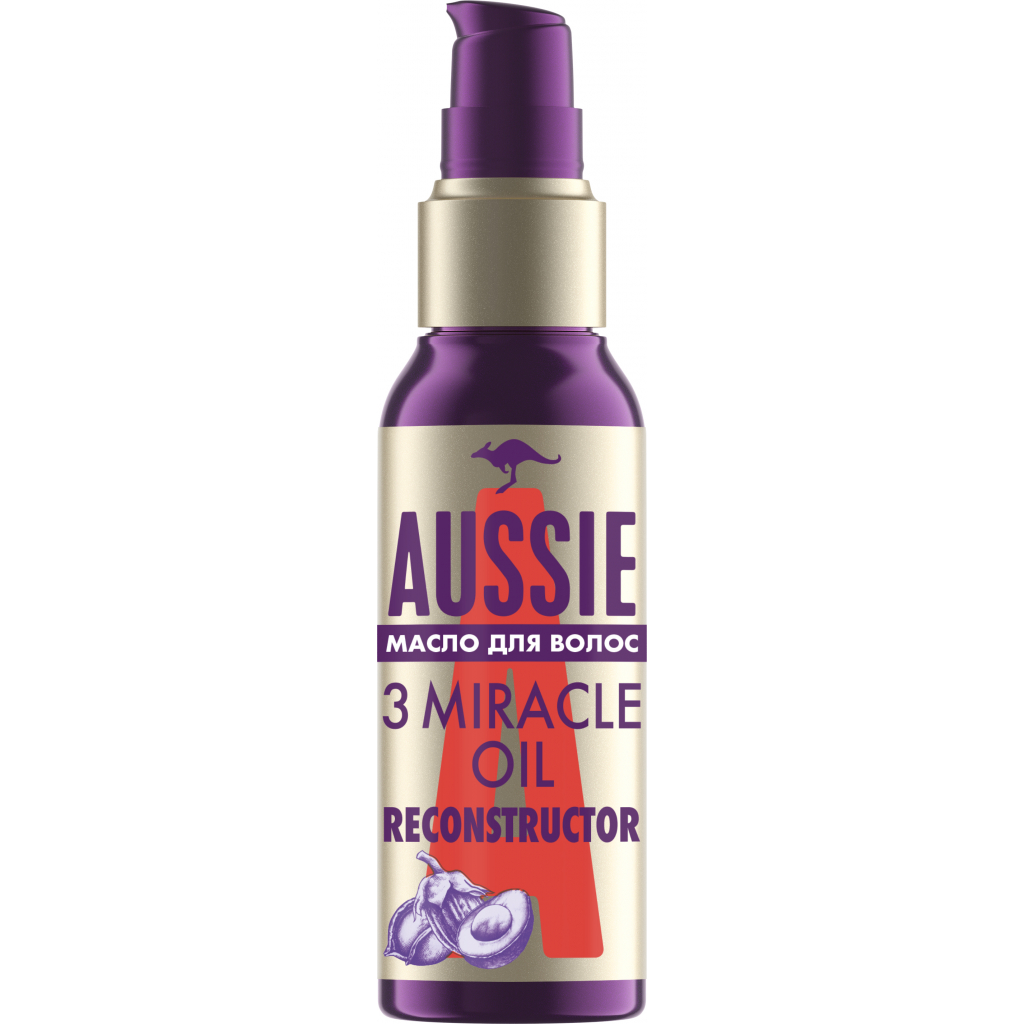 Олія для волосся Aussie 3 Miracle Oil Reconstructor 100 мл (8001841043906) - зображення 1