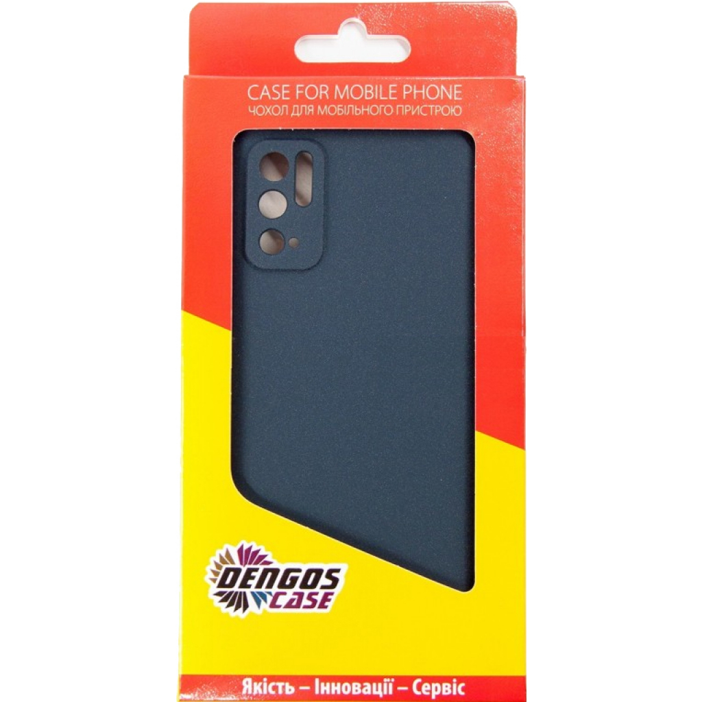 Чохол до мобільного телефона Dengos Carbon Xiaomi Redmi Note 10 5G (blue) (DG-TPU-CRBN-128) - зображення 2