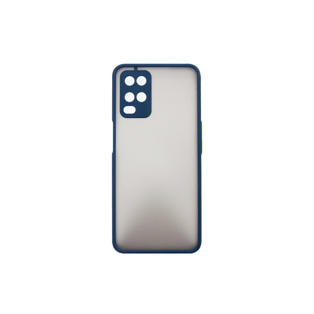 Чохол до мобільного телефона Dengos Matt OPPO A54 blue (DG-TPU-MATT-87) - зображення 1