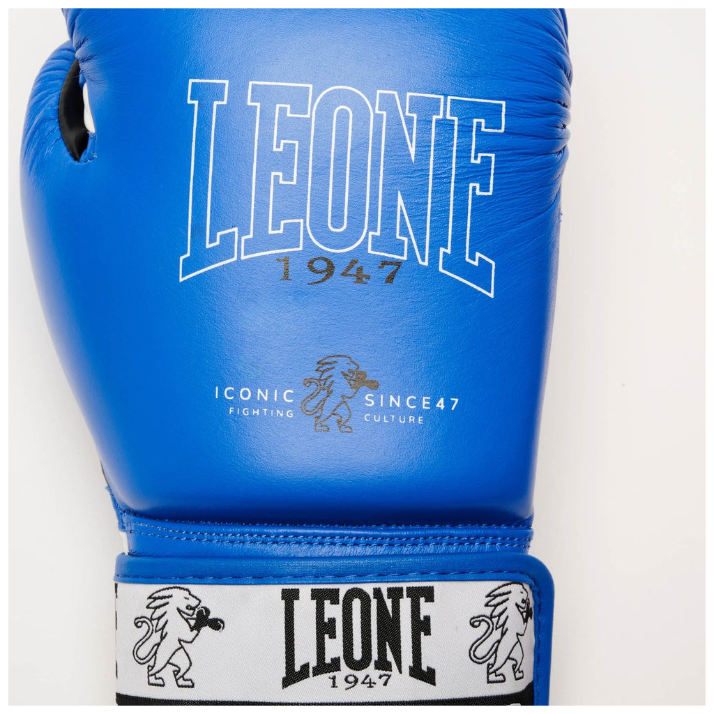 Боксерські рукавички Leone GN208 Iconic Blue 10 унцій (GN208_Blue_10oz) - зображення 7