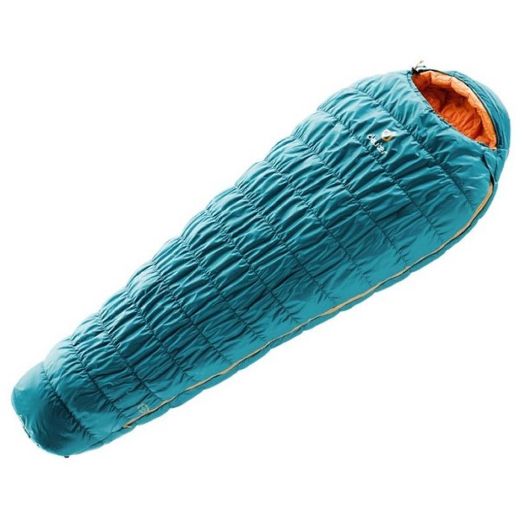 Спальний мішок Deuter Exosphere -10 SL Left Petrol-Mango (3700819 3911 1) - зображення 1
