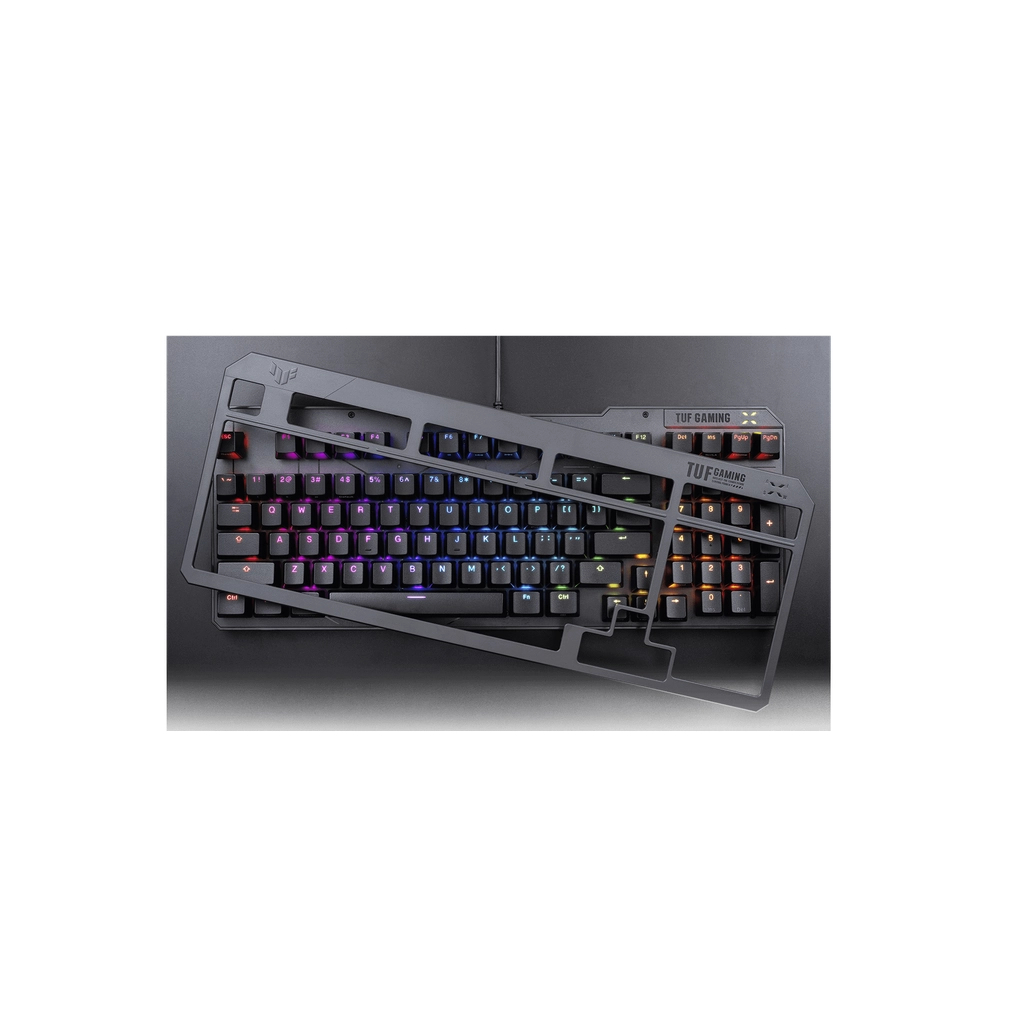 Клавіатура ASUS TUF Gaming K3 Gen II Opti-Mech RGB Red Switches USB UA Black (90MP0390-BKMA00) - зображення 6