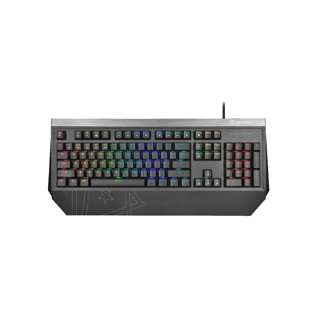 Клавіатура Vertux Tantalum USB Black (tantalum.black) - зображення 1