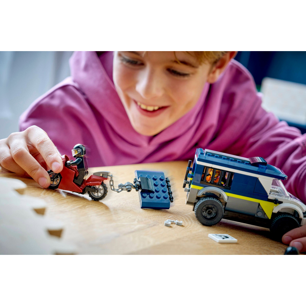 Конструктор LEGO City Поліцейський фургон для перевезення в'язнів (60479) - зображення 8