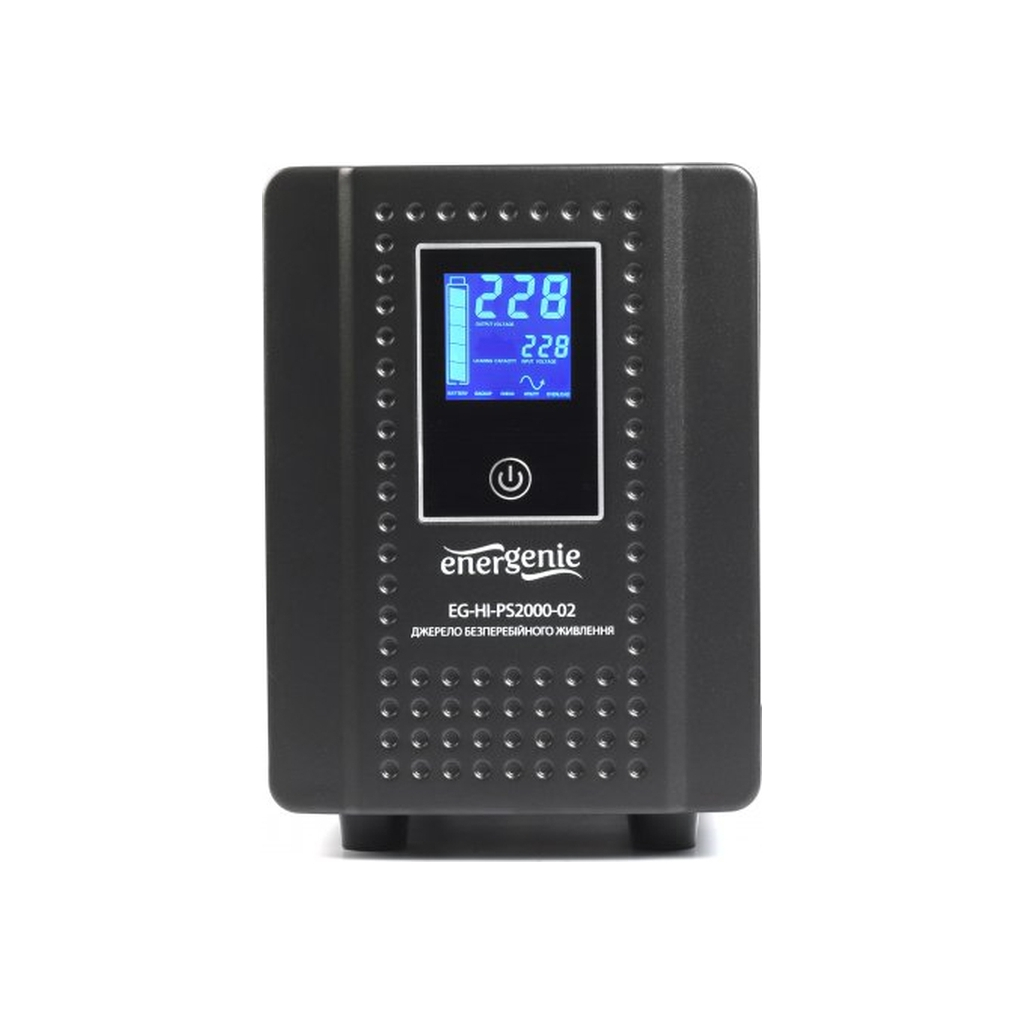 Пристрій безперебійного живлення EnerGenie EG-HI-PS2000-02, 2000VA (EG-HI-PS2000-02) - зображення 2