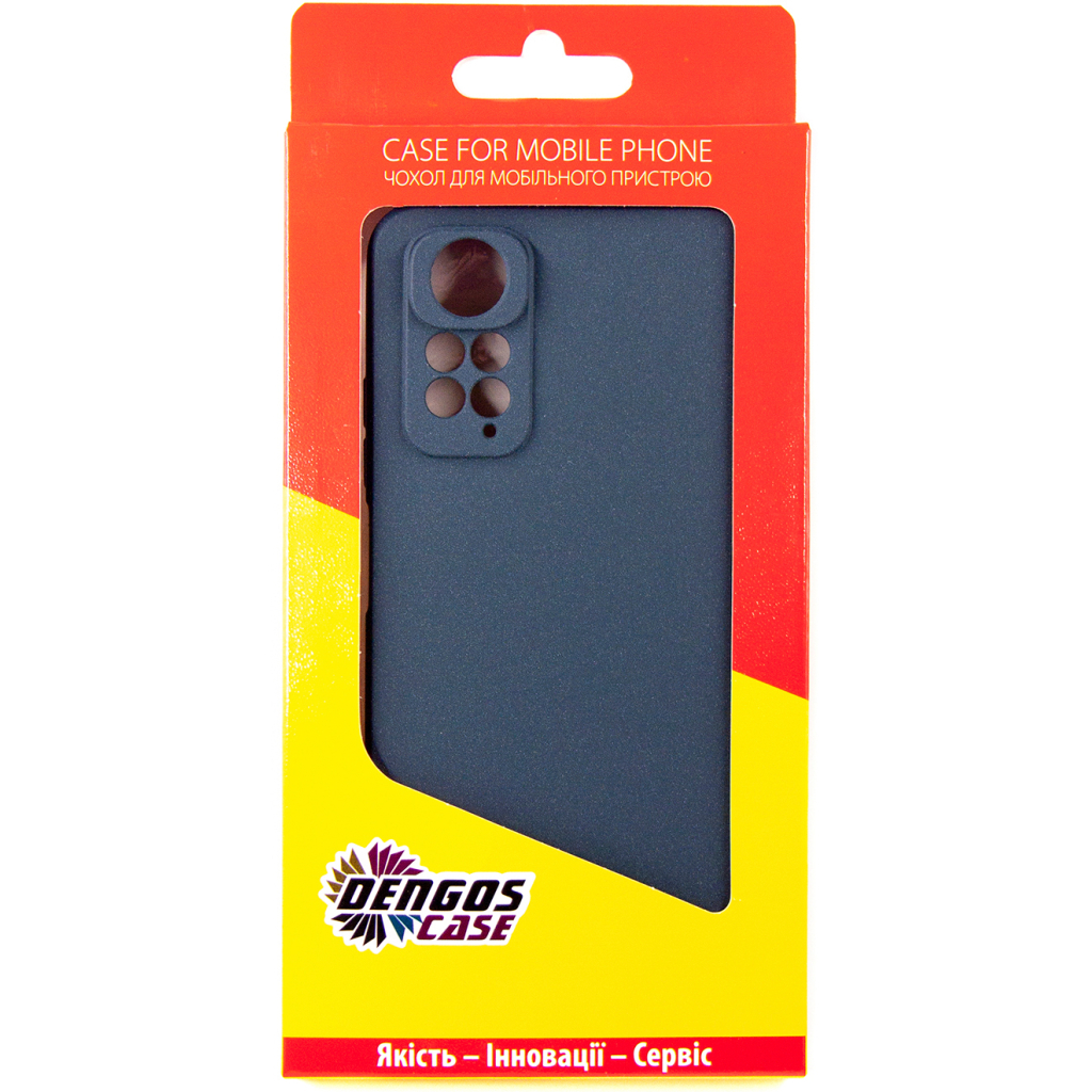 Чохол до мобільного телефона Dengos Carbon Xiaomi Redmi Note 11 (blue) (DG-TPU-CRBN-153) - зображення 4